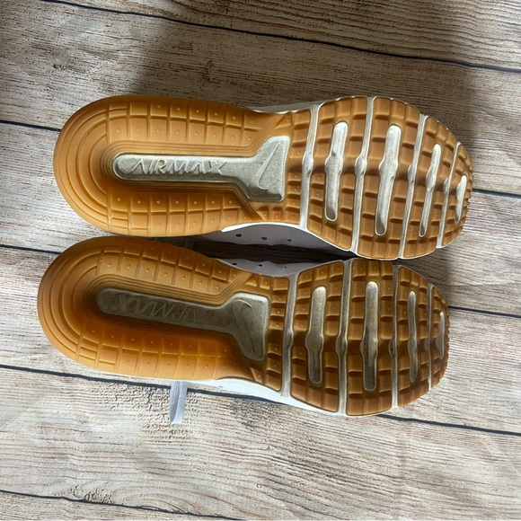 Nike Size 8 All/Completely White Air Max Sneakers - Picture 5 of 9